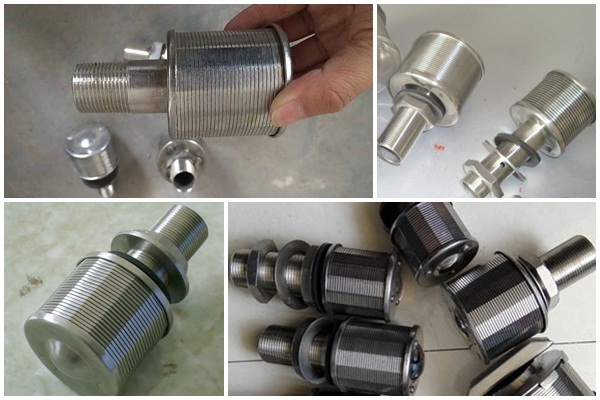 high qualtiy stainless steel wedge wire water Filter Nozzle for sand, catalyst, resins, zeolite